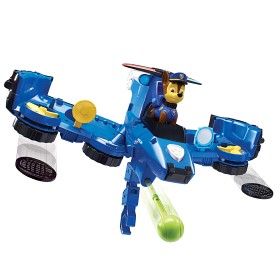 Bild på Paw Patrol - Flip and Fly fordon med figur (Chase)