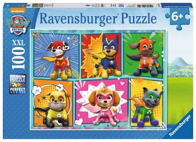 Bild på Ravensburger Pussel Paw Patrol XXL 100 bitar Super Pup Heroes