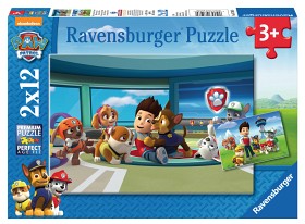 Bild på Paw Patrol - Pussel 2x12 bitar
