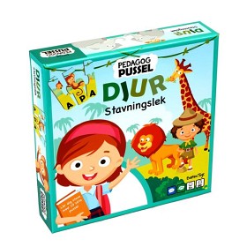 Bild på Pedagog Pussel Djur Stavningslek (SE)