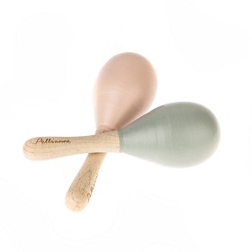 Bild på Pellianni Maracas i Trä (Pastell)