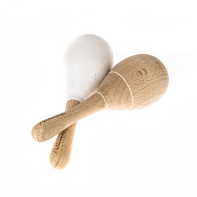 Bild på Pellianni Maracas i trä (Nude)
