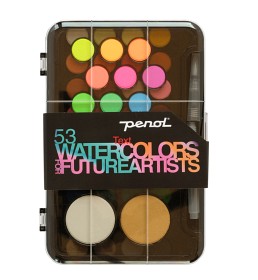 Bild på Penol Future Artists Akvarellfärg 53 färger
