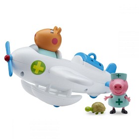 Bild på Greta Gris Dr. Hamsters veterinärflygplan Lekset