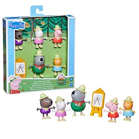 Bild på Greta Gris Campingvänner Figurer 5-pack