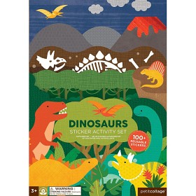 Bild på Petit collage Stickerset (Dinosaurier)