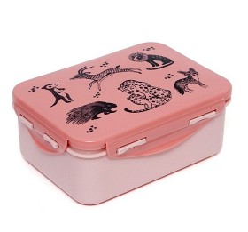 Bild på Petit Monkey Lunchbox Djur (Rosa)