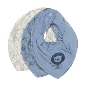Bild på Pippi Drybib 3-pack (Ashley Blue Melange)