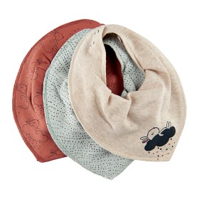 Bild på Pippi Bandana Drybib 3-pack (Redwood)