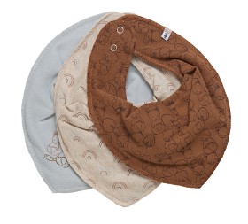 Bild på Pippi Bandana Drybib 3-pack (Rubber)