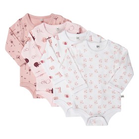 Bild på Pippi Body 4-pack (Lightrose)
