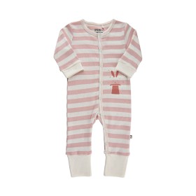 Bild på Pippi Bodysuit Randig (Peach Whip)