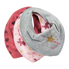 Bild på Pippi Drybib 3-pack Eko (Baroque Rose)