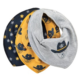 Bild på Pippi Drybib 3-pack Eko (Dark Navy)