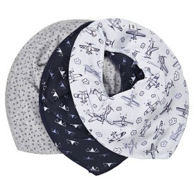 Bild på Pippi Drybib 3-pack Eko (Gray Dawn)