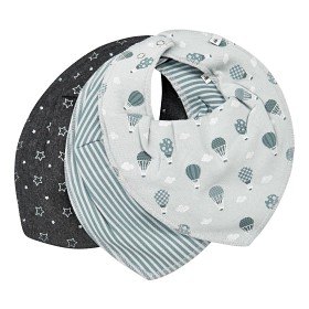 Bild på Pippi Drybib 3-pack Eko (Metal Mint)