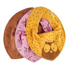 Bild på Pippi Drybib 3-pack (Mineral Yellow)