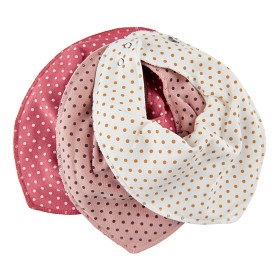 Bild på Pippi Drybib 3-pack (Misty Rose)