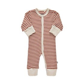 Bild på Pippi Jumpsuit Prematur Stripe (Marsala)