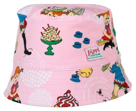 Bild på Pippi Långstrump Kalas Solhatt (Rosa)
