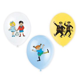 Bild på Pippi Långstrump Ballonger 6-pack