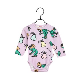 Bild på Pippi Långstrump Body Herr Nilsson (Lila) Strl 62