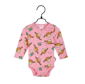 Bild på Pippi Långstrump Flätor Body Strl 56 (Rosa)