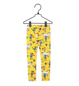 Bild på Pippi Långstrump Grannar Leggings Strl 128 (Gul)