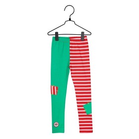 Bild på Pippi Långstrump Lapp Leggings (Röd/Grön)