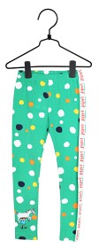 Bild på Pippi Långstrump Prickigt Leggings (Grön)
