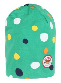 Bild på Pippi Långstrump Prickigt Mössa (Grön)