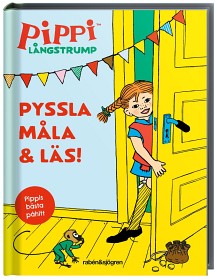 Bild på Pippi Långstrump Pyssla, måla och läs (Pippis bästa påhitt)