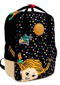 Bild på Pippi Långstrump Ryggsäck Retro 5L (Svart)