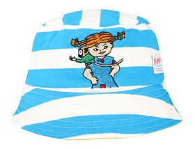 Bild på Pippi Långstrump Solhatt (Blå/Vit)
