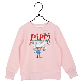 Bild på Pippi Långstrump Starkast Collegetröja (Rosa)