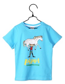 Bild på Pippi Långstrump T-shirt (Blå)