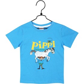 Bild på Pippi Långstrump T-shirt (Blå)