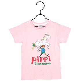 Bild på Pippi Långstrump T-shirt (Rosa) (104)