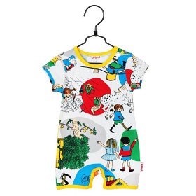 Bild på Pippi Långstrump Villekulla Playsuit (Vit)