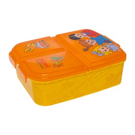 Bild på Pippi Långstrump Matlåda med fack (Gul)
