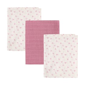 Bild på Pippi Muslinfilt 3-pack (Mauve Orchid)