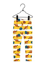 Bild på Pippi och Blommor Leggings (Gul/Vit)