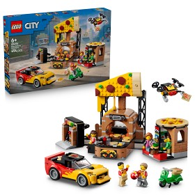 Bild på LEGO City 60496 Pizzahemkörning med fordon