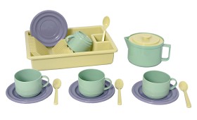 Bild på Plasto I'm Green Kaffeservis i diskställ 15 delar
