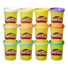 Bild på Play-Doh Leklera 12 st burkar (Spring Colors)
