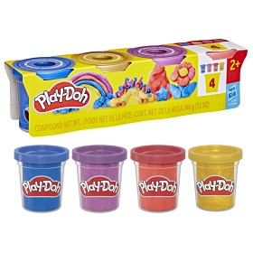 Bild på Play-Doh Leklera Skimmery Metallics 4-pack