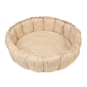 Bild på Play & Go Babynest/Lekmatta Bloom (Stripes Brown)