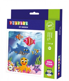 Bild på Playbox Pärlset rörpärlor 2000 st (Fiskar)