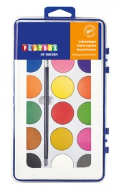 Bild på Playbox Palett med vattenfärger 18 st