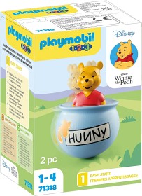 Bild på Playmobil 1.2.3 Disney 71318 Nalle Puhs självupprättande honungskruka